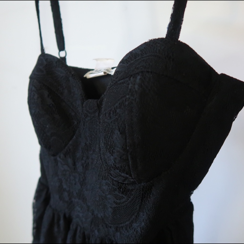 Black spaghetti strap top